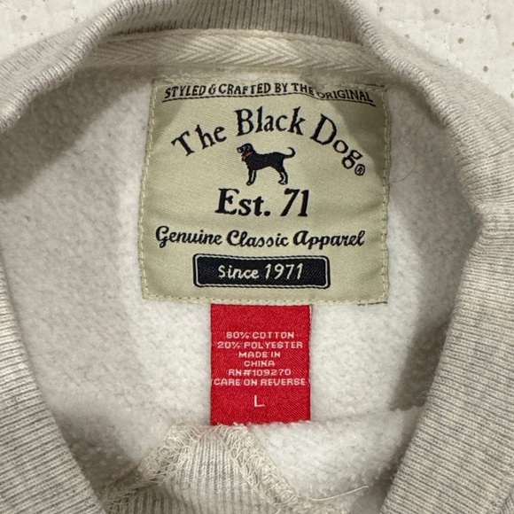 The Black Dog Classic Gray Apparel - Picture 2 of 3